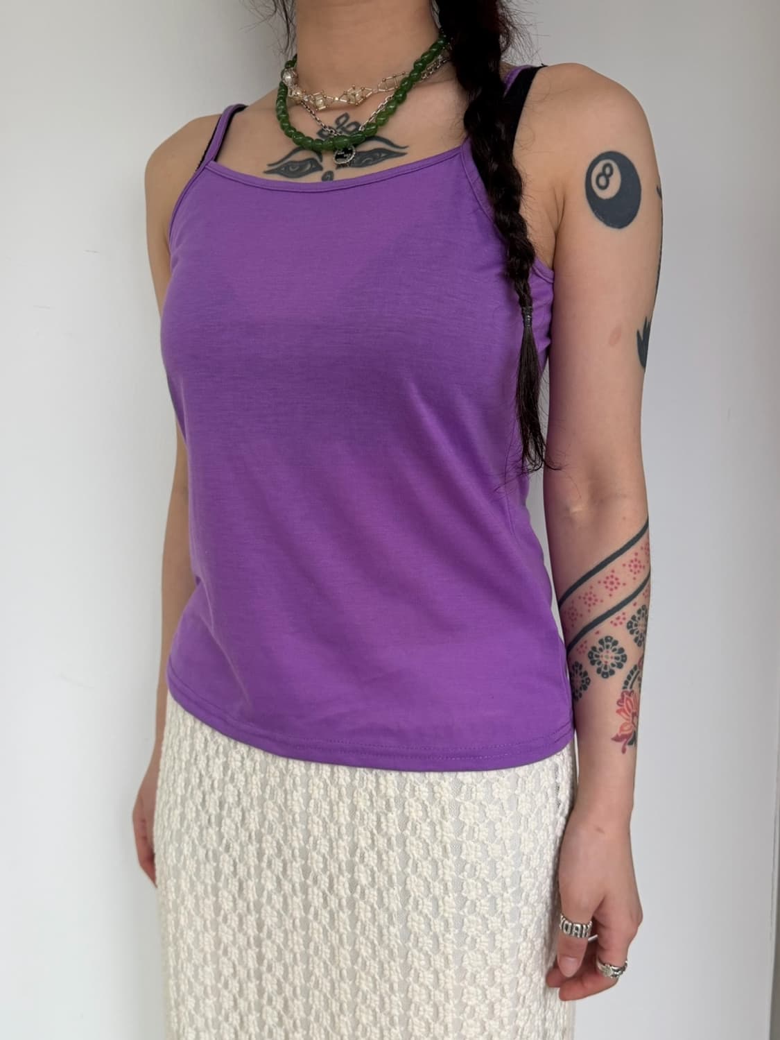 purple loose-fit sleeveless 상품이미지7