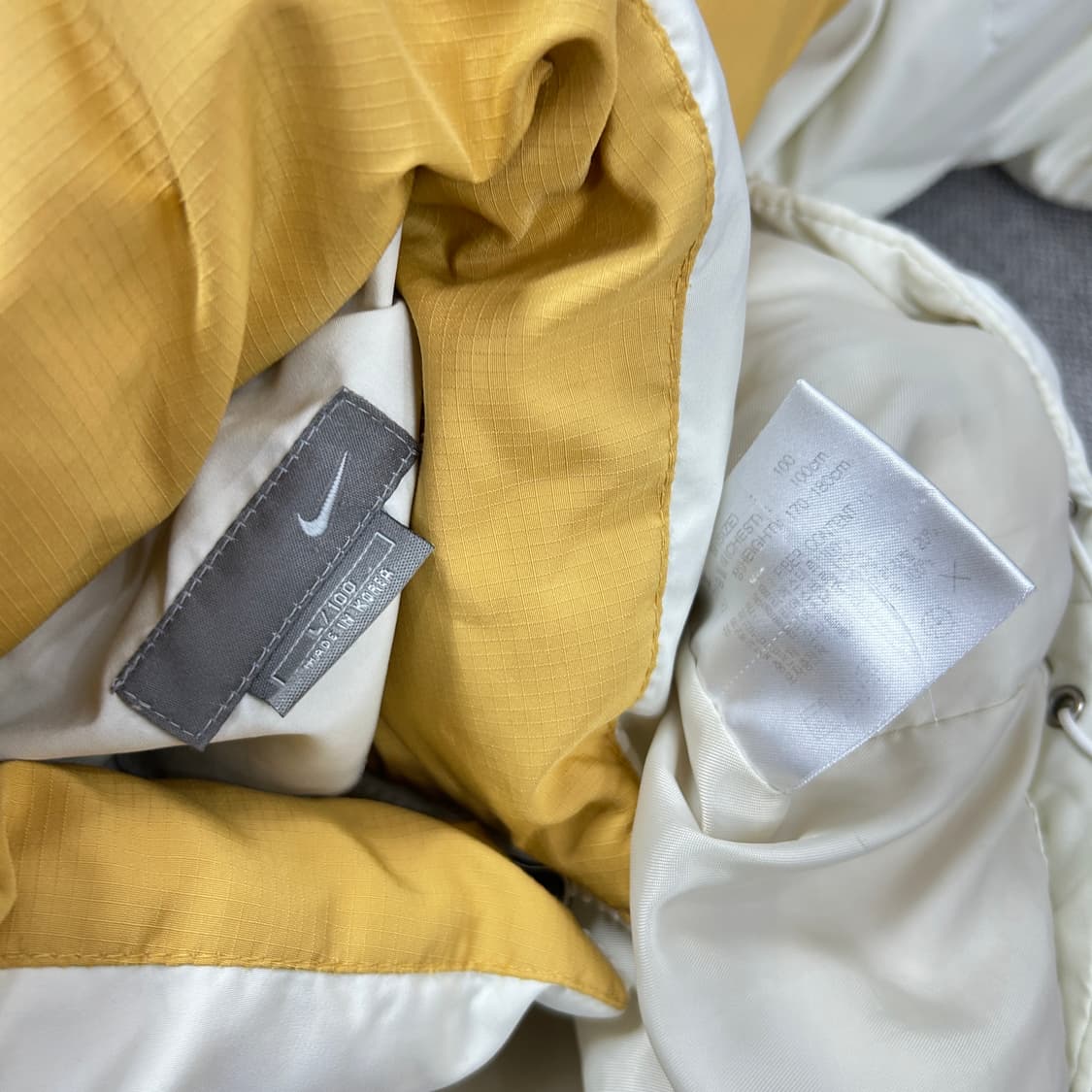 나이키 아이보리 뉴챔프 패딩(L) 상품이미지10