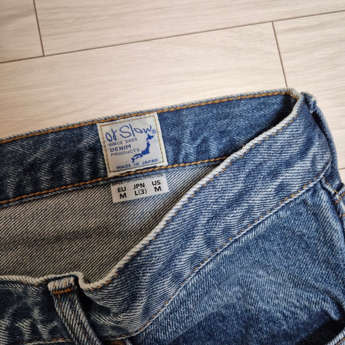 오어슬로우 100 Super Dad Denim 3사이즈 판매 상품이미지3