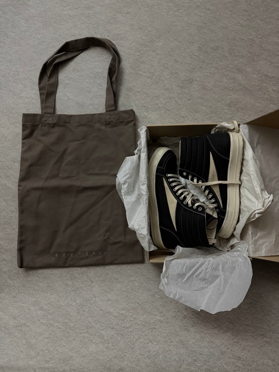 릭오웬스 반스 하이탑 상품이미지8