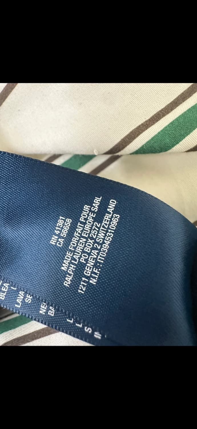 폴로 랄프로렌 블랙 빅포니 카라 반팔 상품이미지6