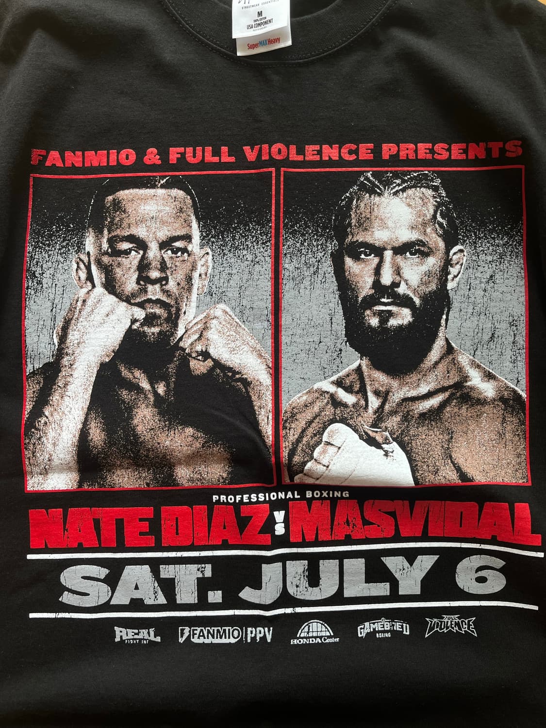 마스비달 네이트디아즈 그래픽티셔츠 샤카웨어 상품이미지3