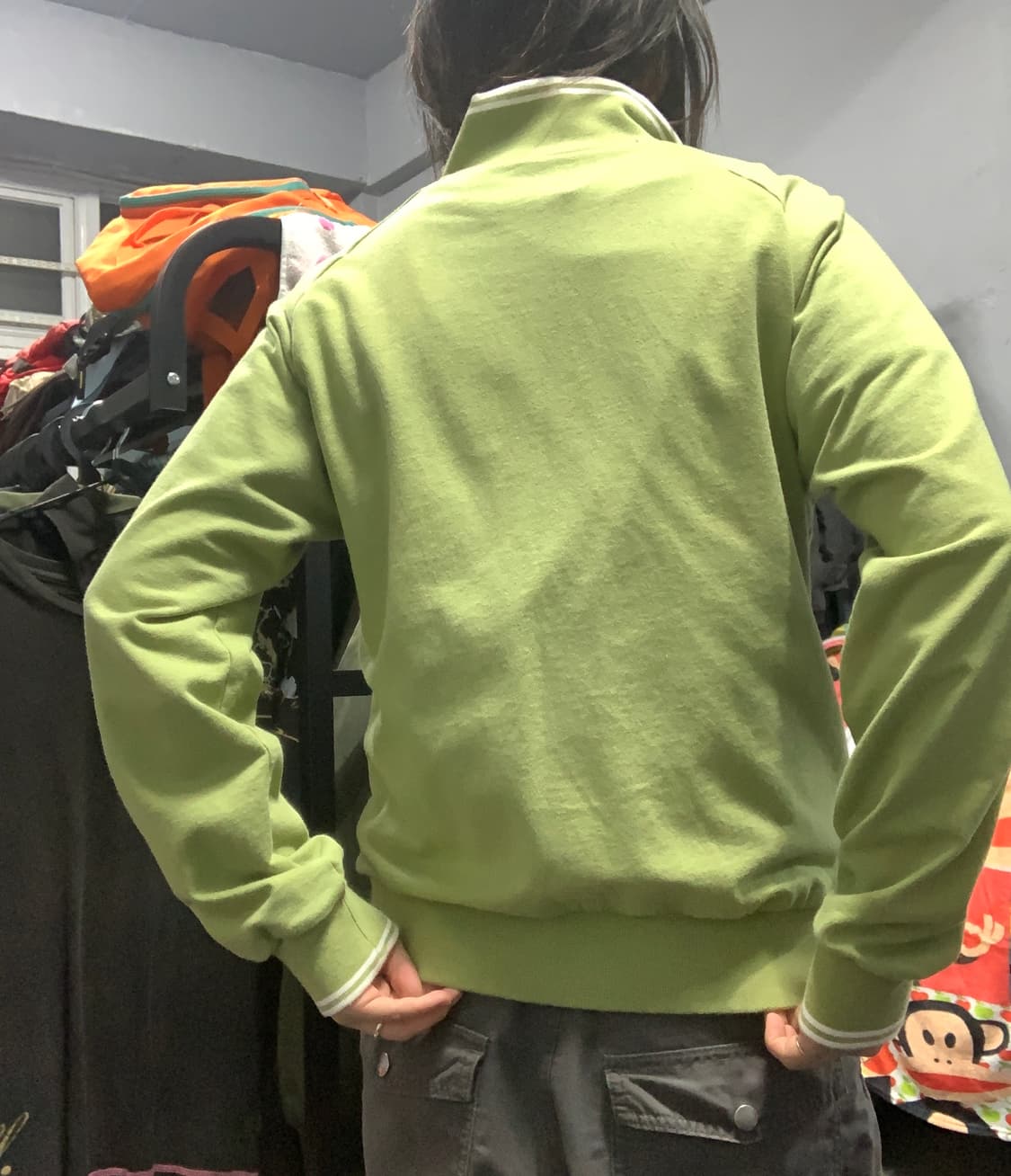 기본템 연두 집업 상품이미지5