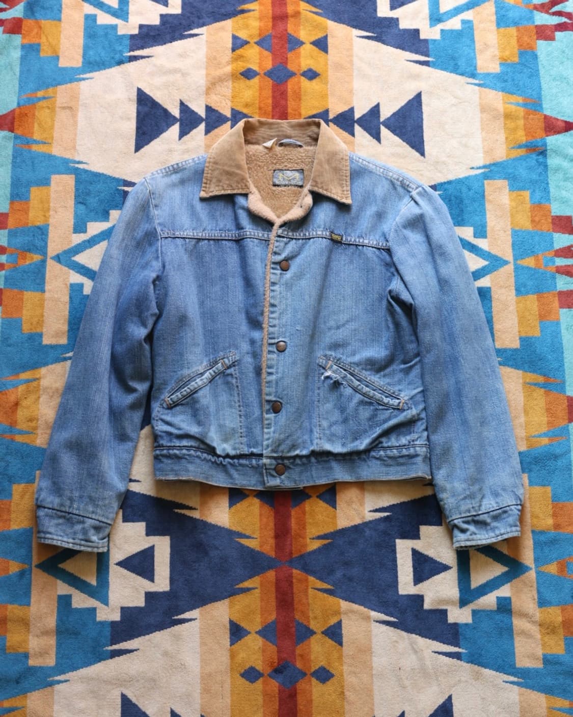 메버릭 60~70s 쉐르파 데님 트러커 자켓 상품이미지1