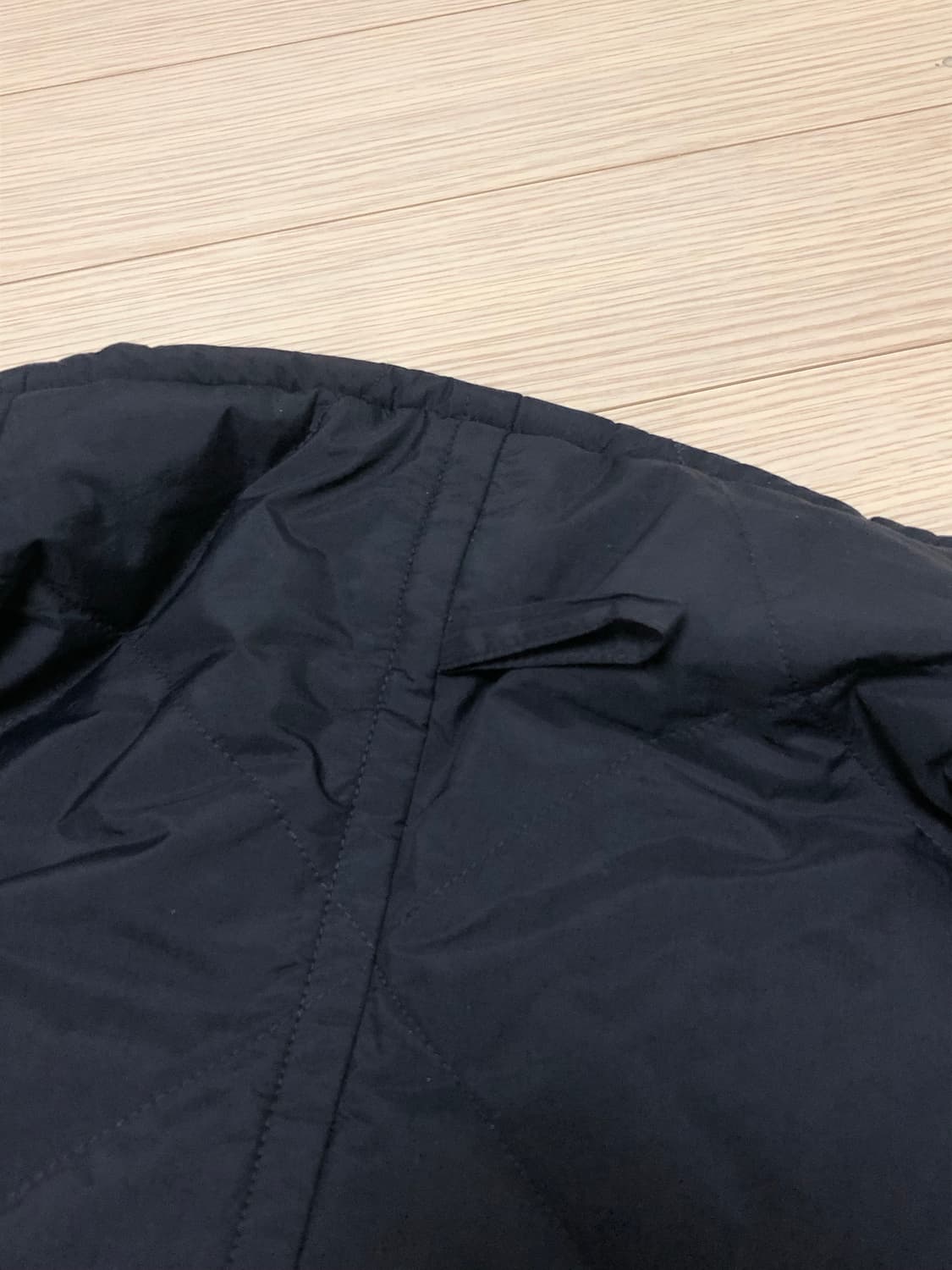 L 아르켓 퀼팅 버튼 패딩 자켓 블랙 상품이미지8