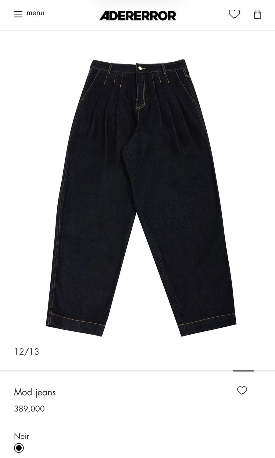 아더에러 모드진 mod jeans a2 상품이미지2