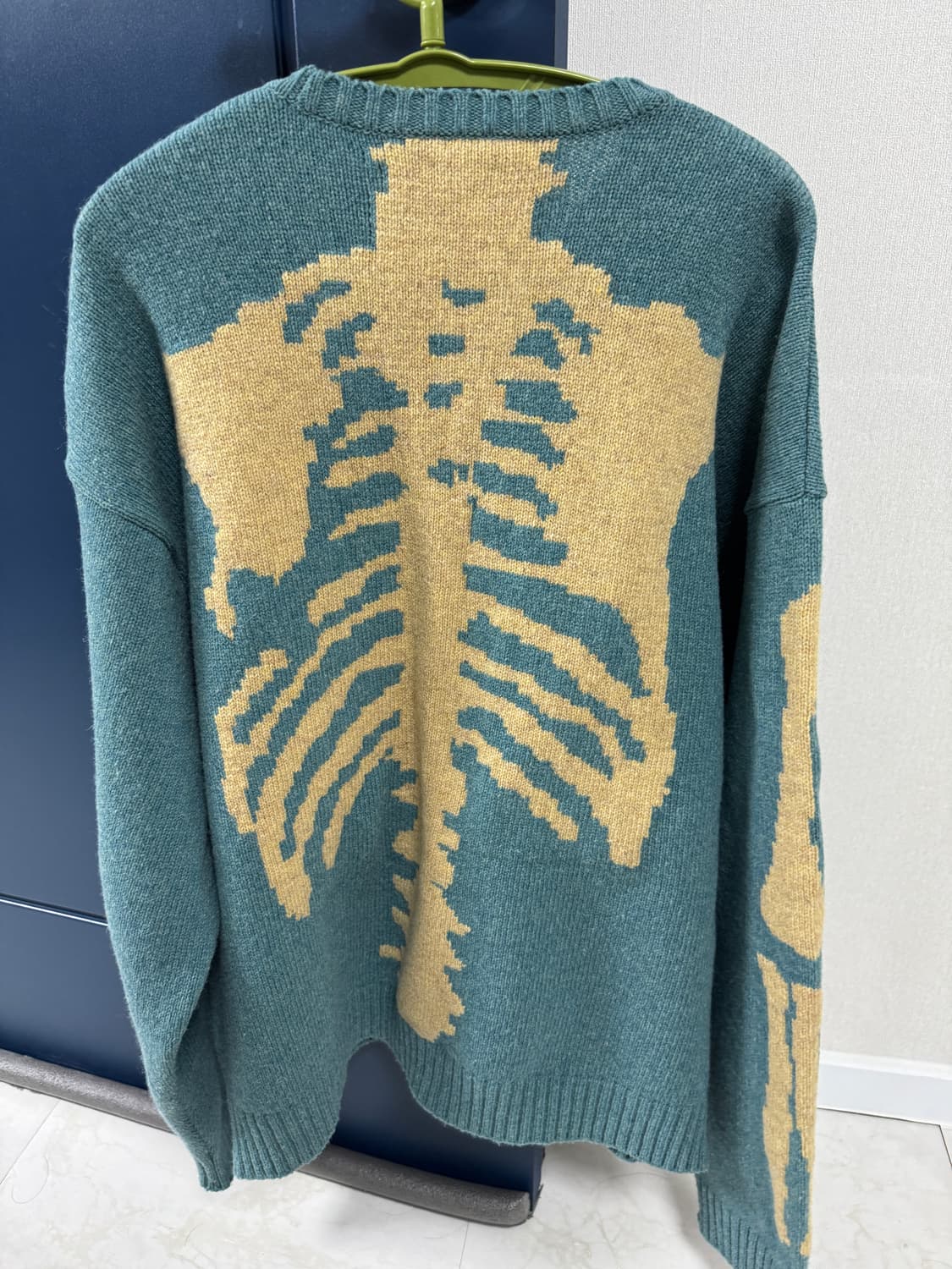 캐피탈 니트 Kapital 5G Wool Bone Crewneck 상품이미지2