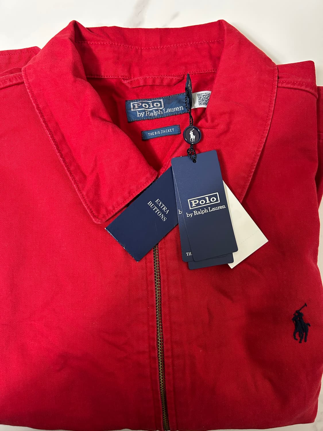 폴로 랄프로렌 빅자켓 레드 상품이미지1