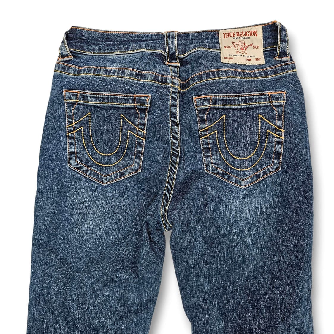 25 True Religion 트루릴리전 USA 플랩 플레어 진 상품이미지2