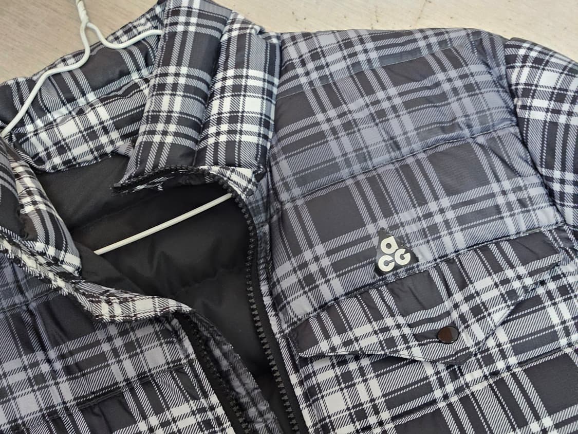 나이키 acg 타탄체크 패딩/경량패딩 /구스패딩 상품이미지3