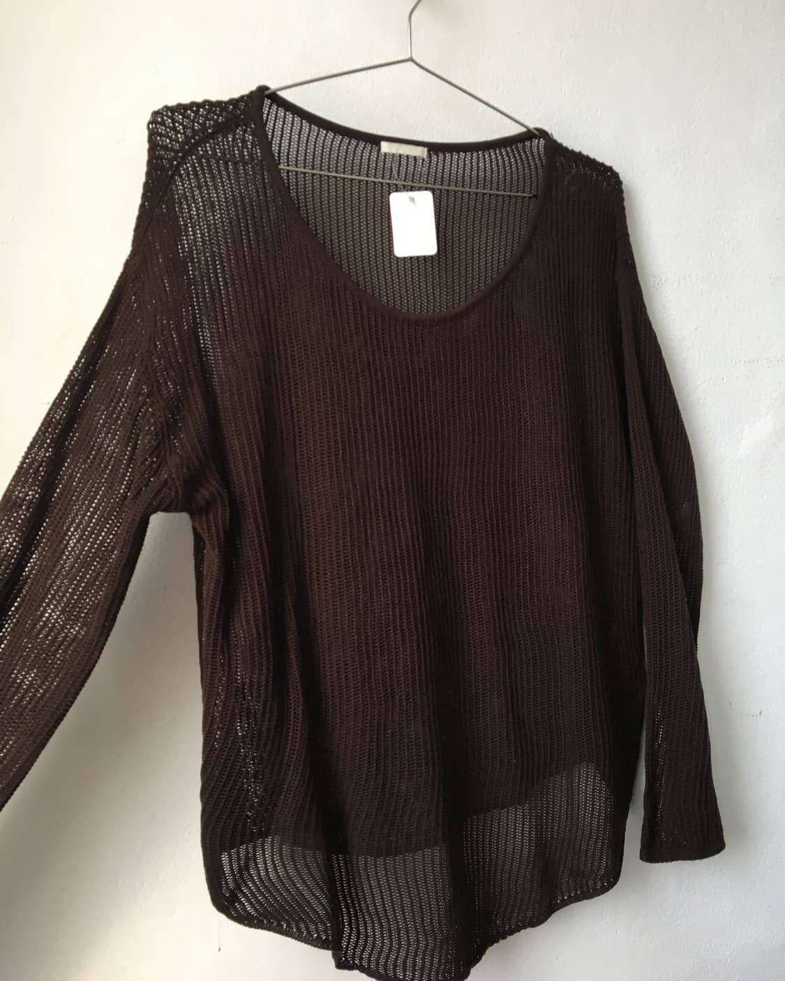 Brown punching knit 상품이미지4