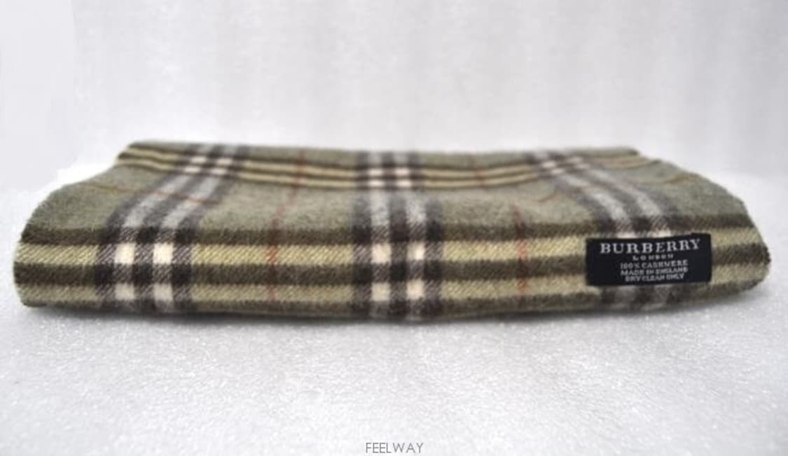 버버리/남녀공용캐시미어머플러(캐시미어100%)총길이158.5cm정품 상품이미지1