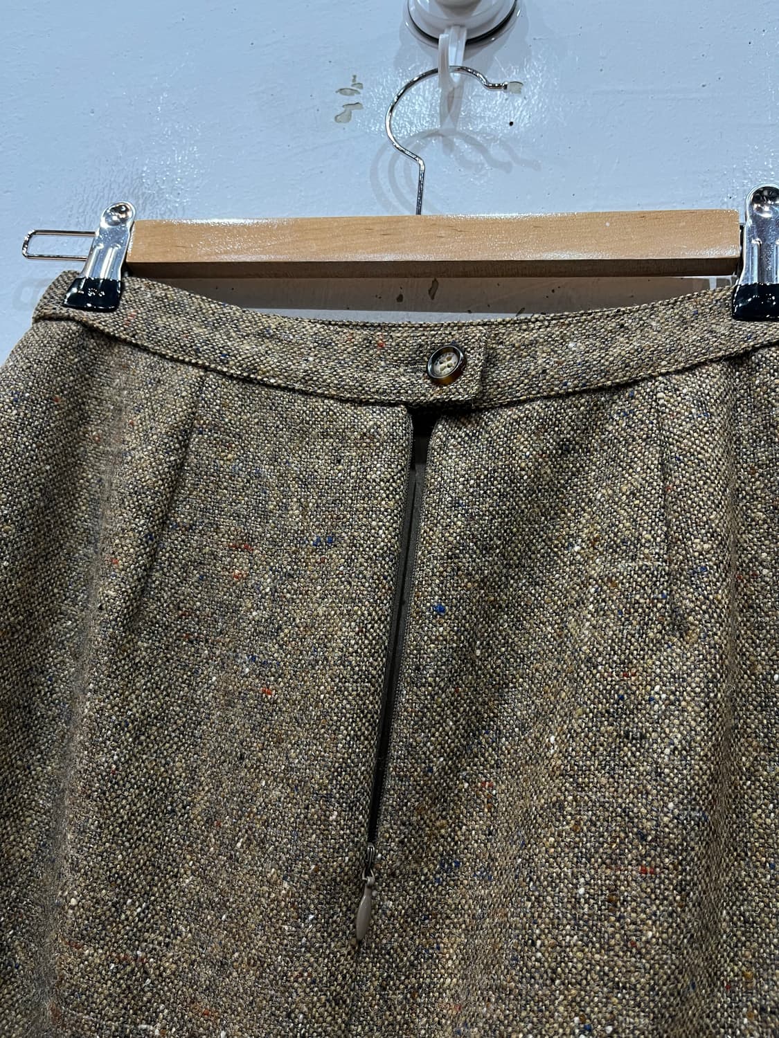 막스마라 퓨어울 트위드 스커트 치마 Made in ITALY 상품이미지5