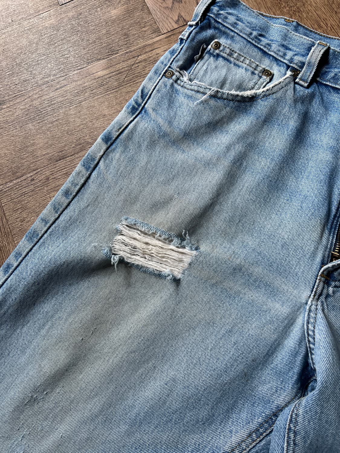 [36]칼하트 USA 빈티지 워싱 워크 데님 팬츠 상품이미지3