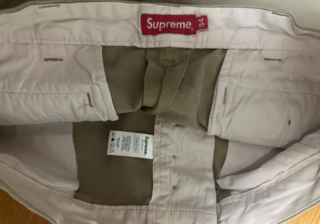 [34] 슈프림 핀업걸 치노 컷오프 쇼츠 반바지 상품이미지7