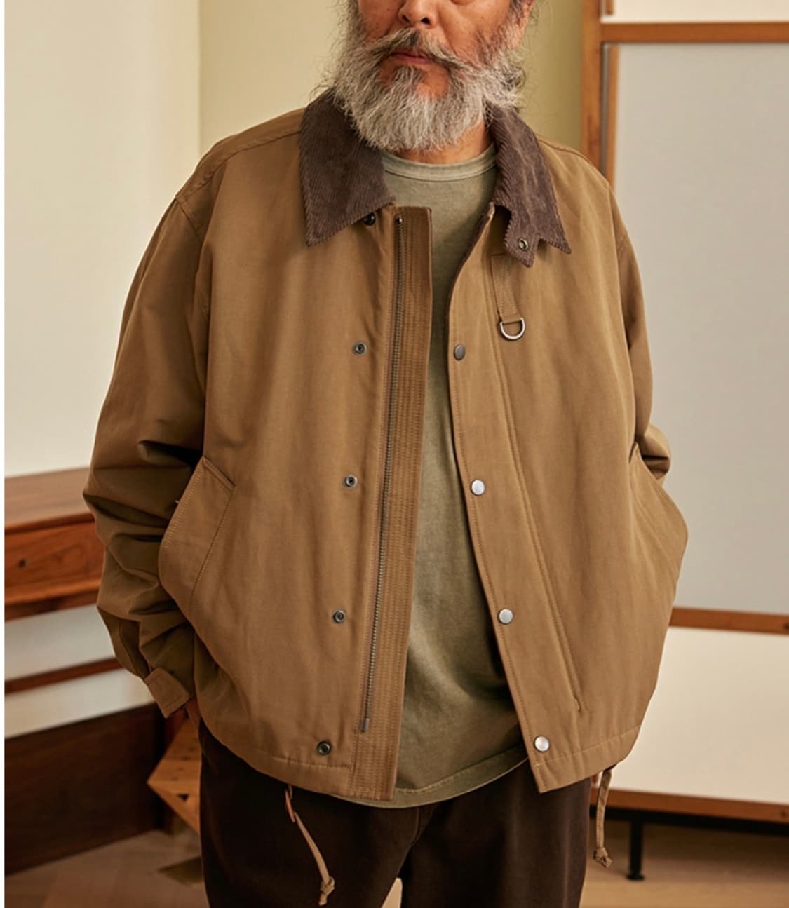 [L]프리즘웍스 헤리티지 헌팅자켓/사막색 상품이미지2