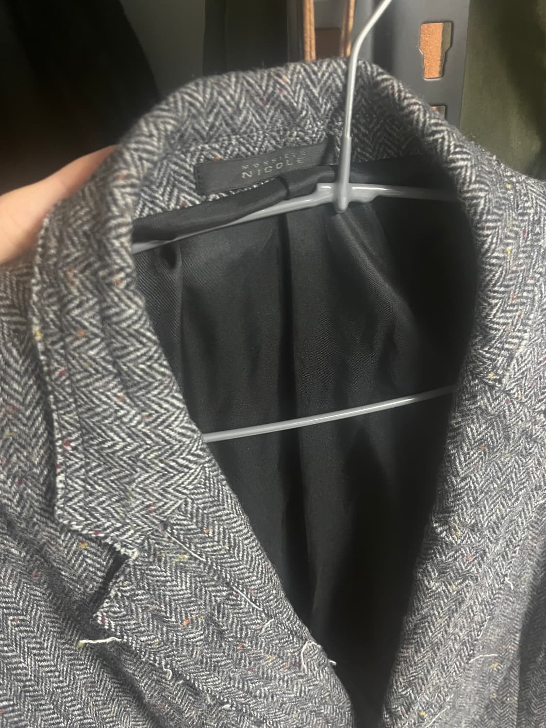 Monsieur Nicole 헤링본 블레이저 46 상품이미지1