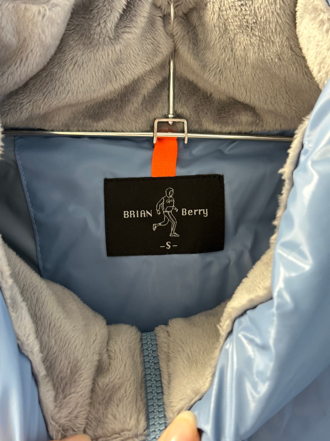 (새상품) 브라이언 베리 다운 패딩 자켓 블루 S 상품이미지9