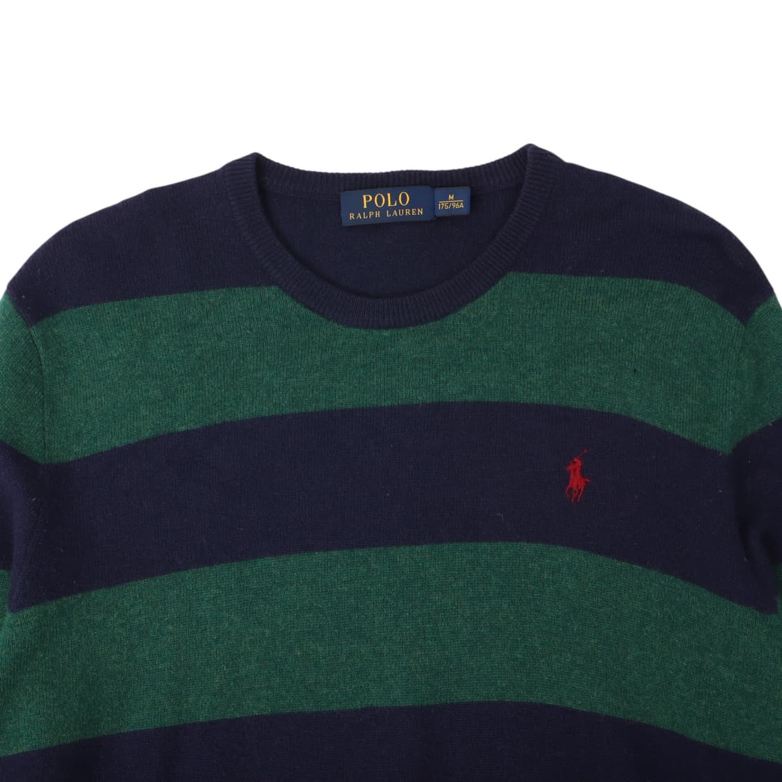 폴로 랄프로렌 그린 스트라이프 메리노 울 니트 스웨터 상품이미지2