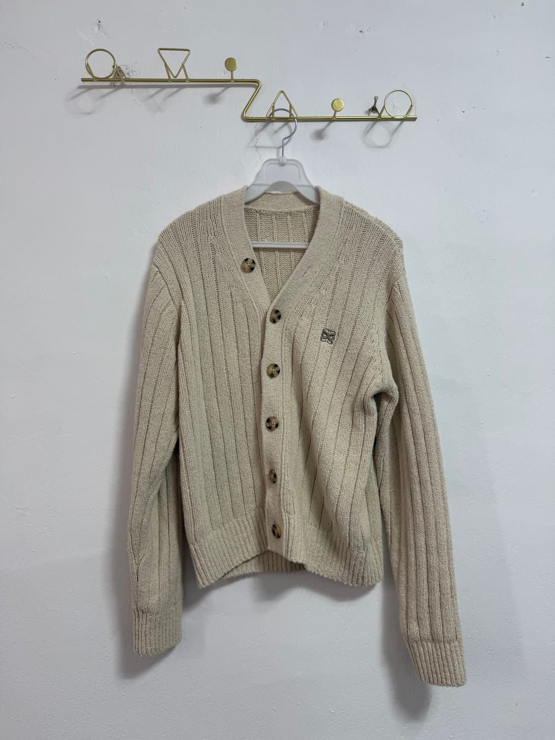 SATUR 아이보리 케이블 니트 가디건 (WS) 상품이미지5