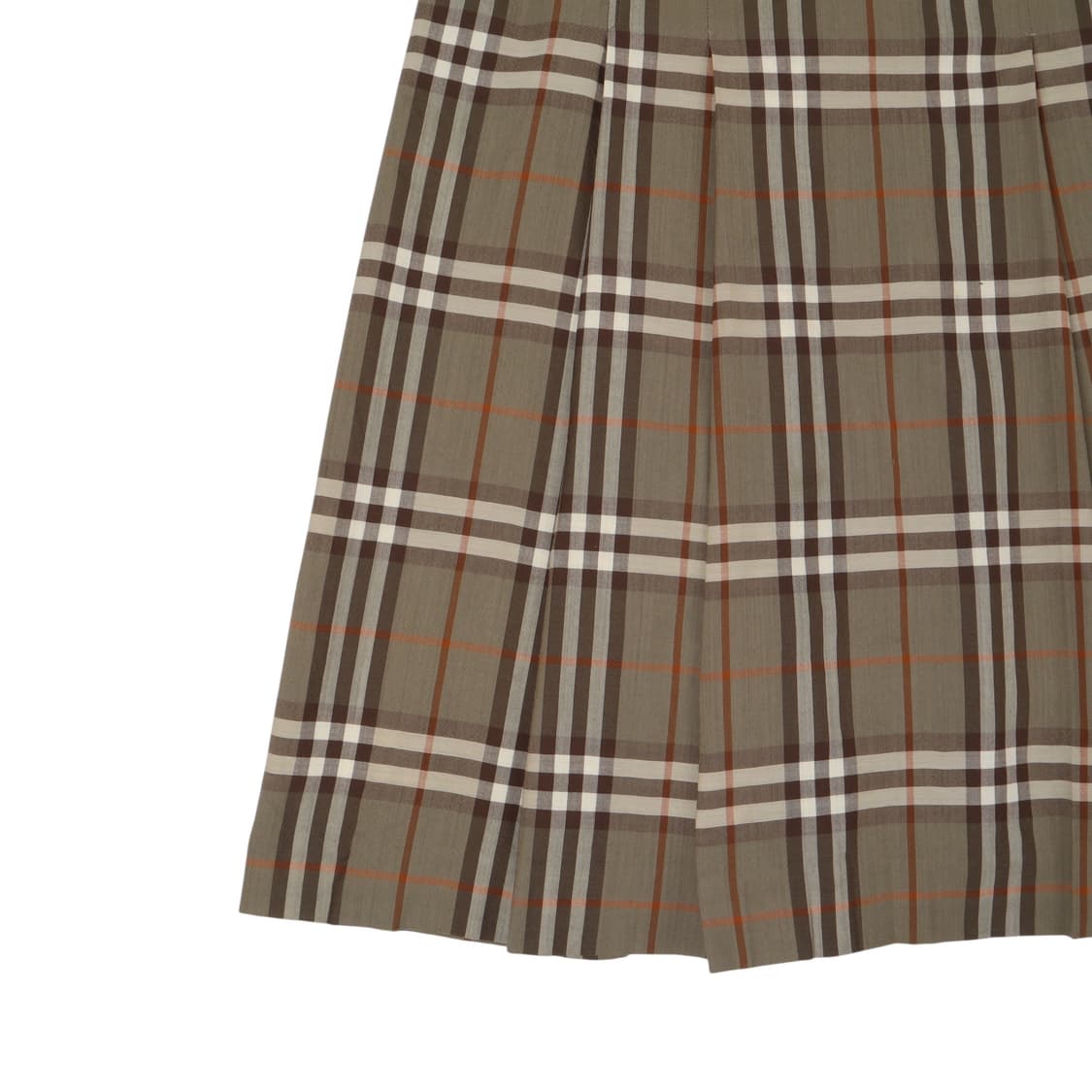 버버리 노바체크 울 스커트 상품이미지3