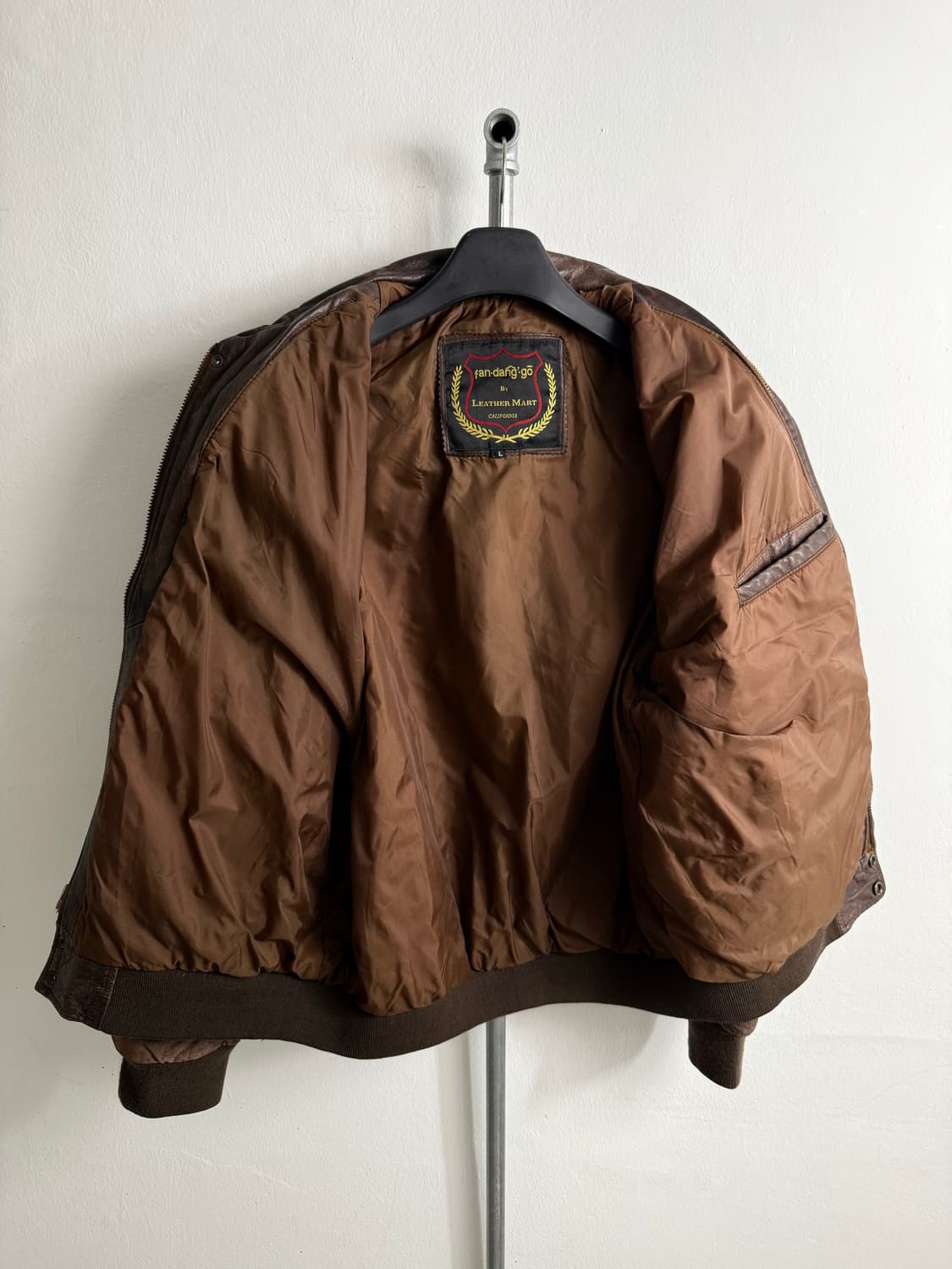 Vintage FAN-DANG-GO Leather Jacket 상품이미지6