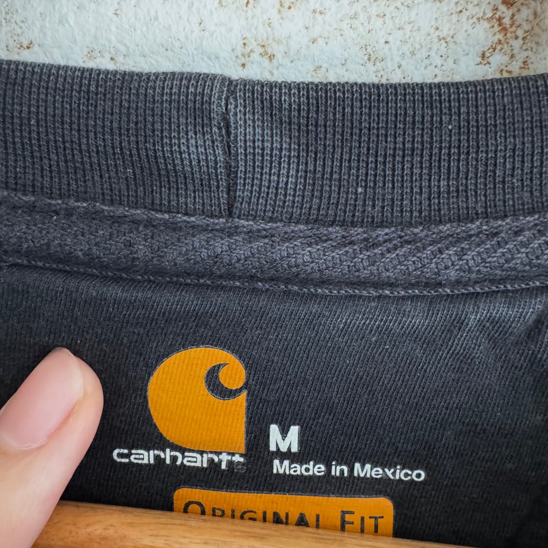 칼하트 패치 로고 맨투맨 상품이미지9
