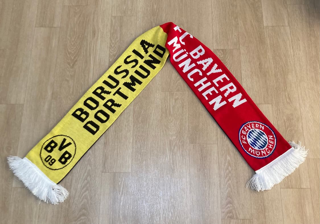 12-13 챔스 결승전 뮌헨 vs 도르트문트 머플러 상품이미지1