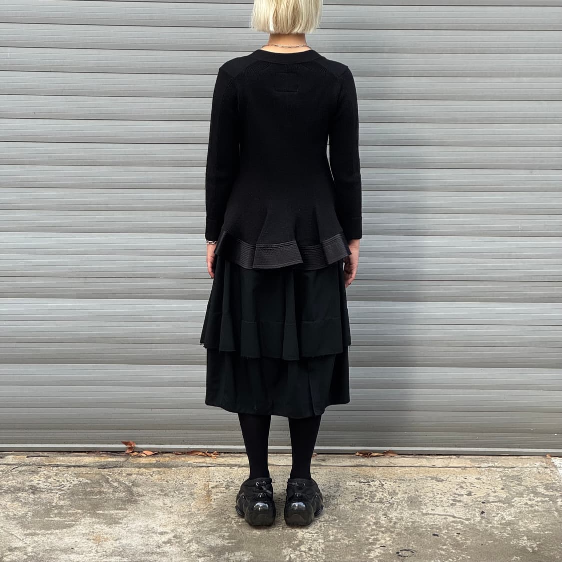 Sacai Black Cardigan  상품이미지9