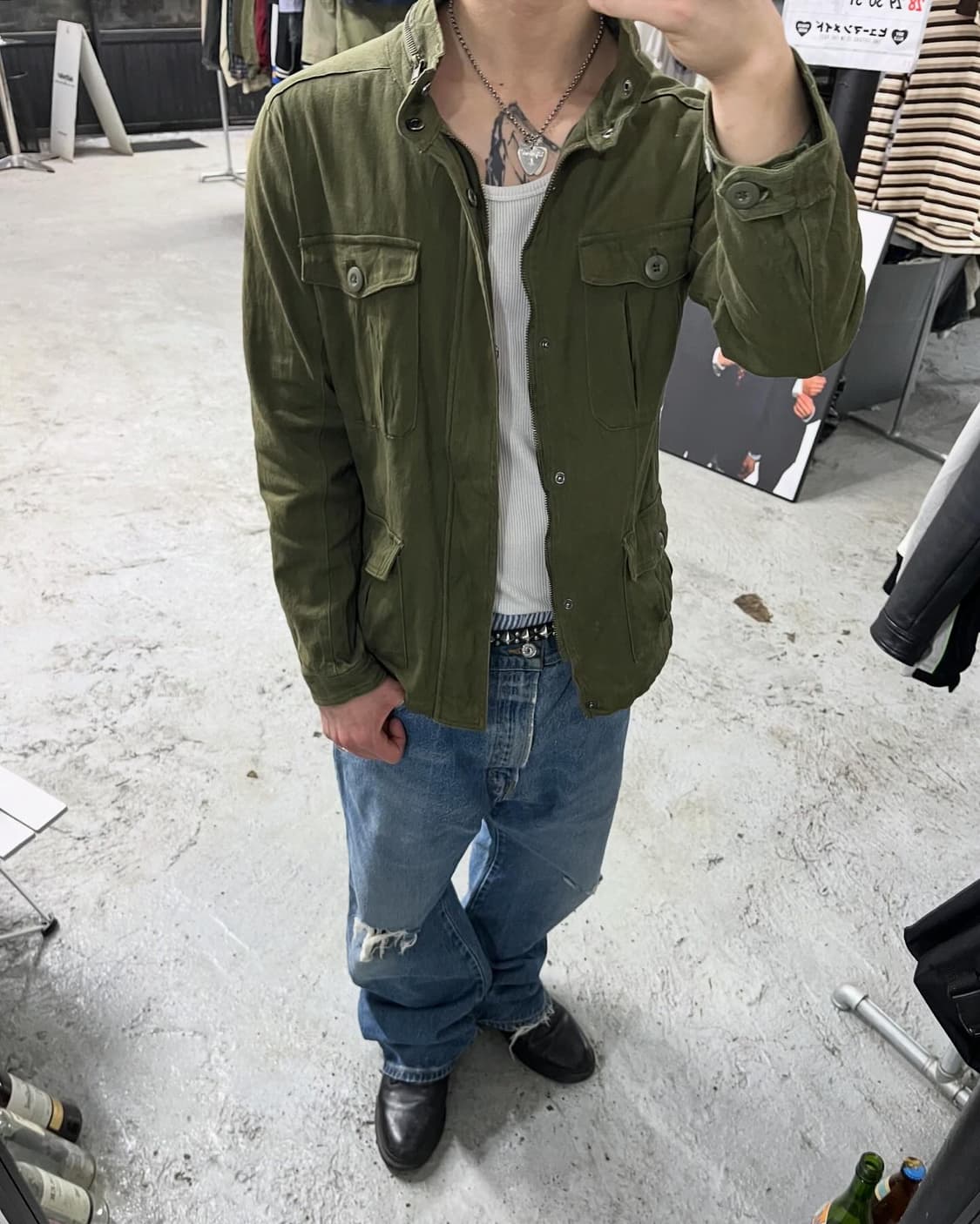 Nylaus military jacket 상품이미지1