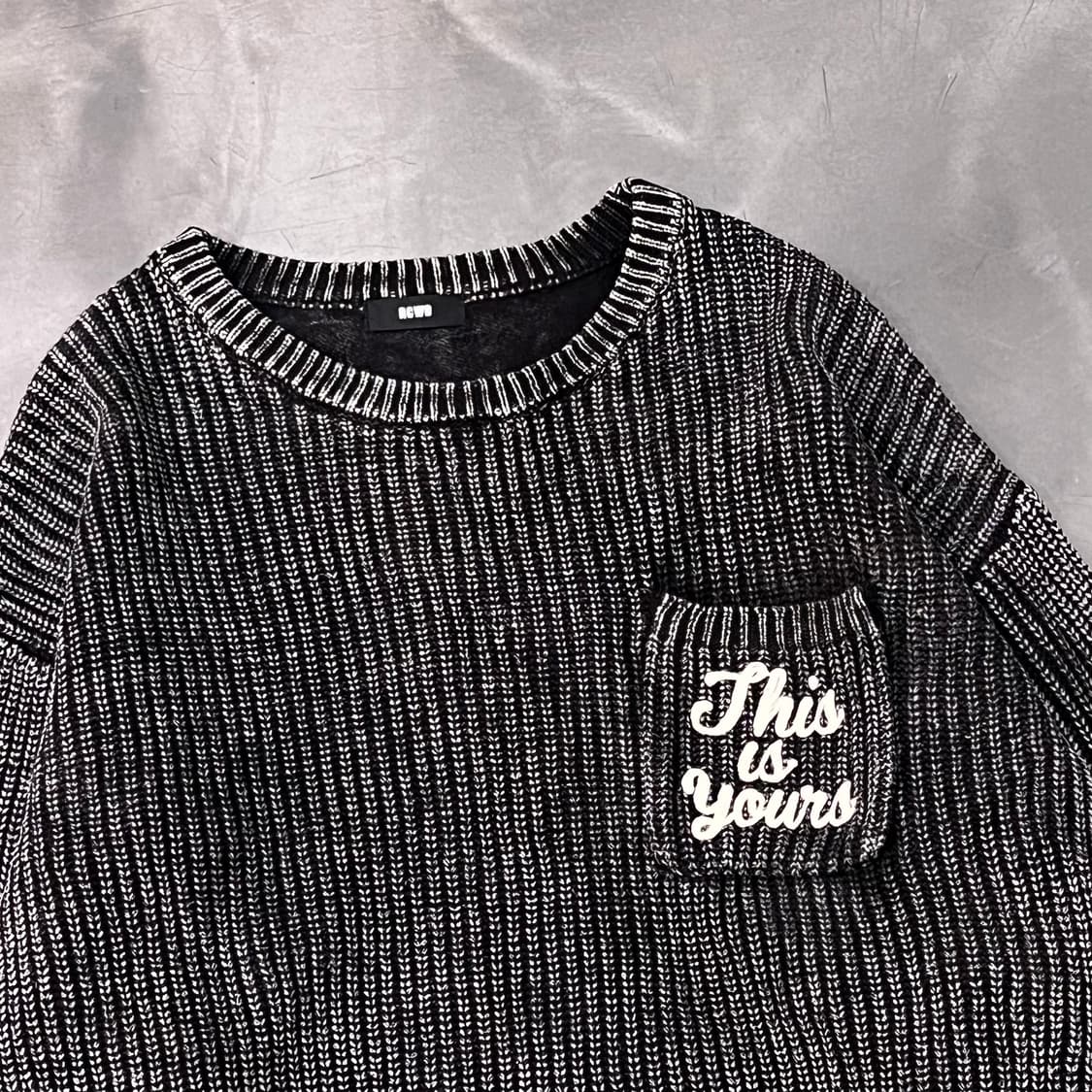  RCWB 자수 포켓 니트 y14877 상품이미지3