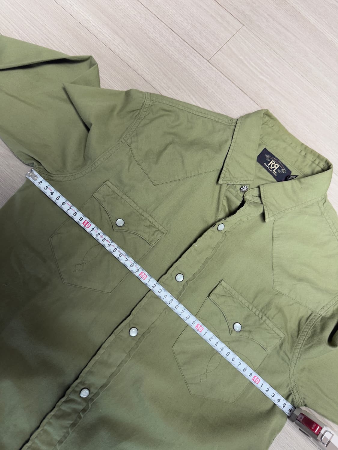 rrl 더블알엘 웨스턴 셔츠 s 상품이미지6