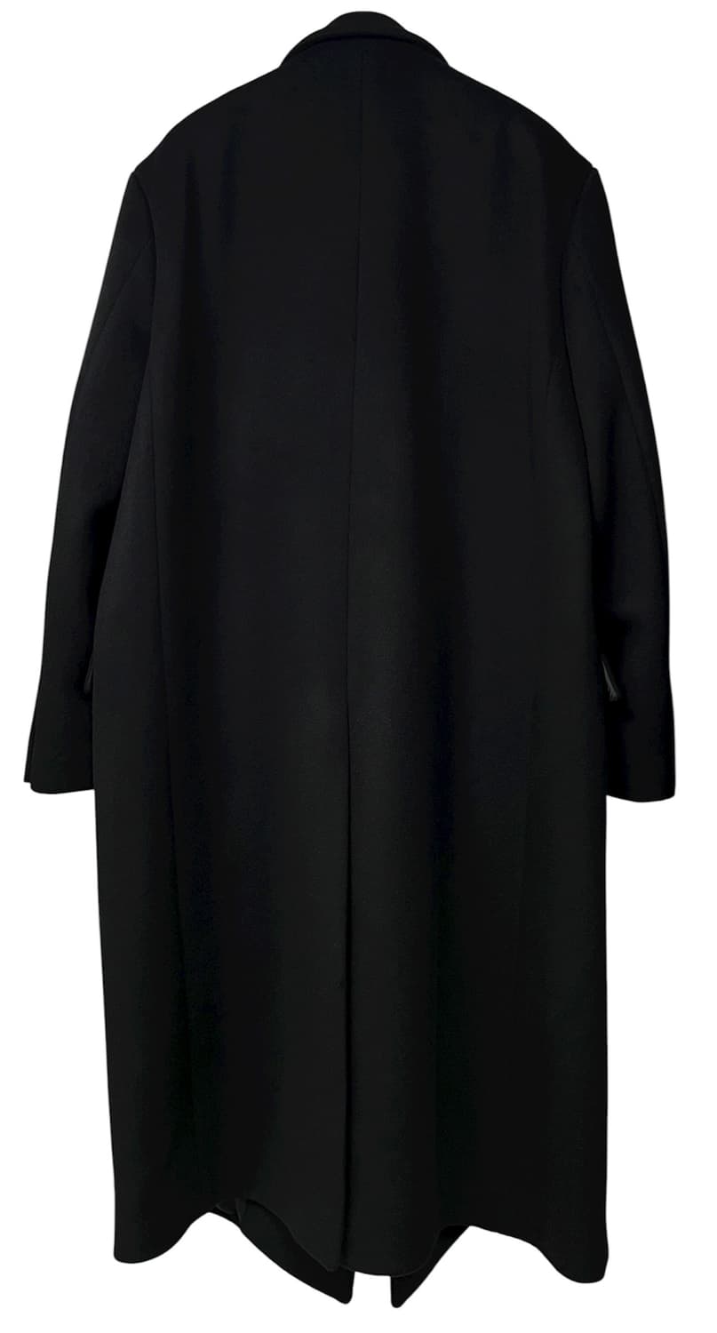 EQL 포켓 더블 브레스티드 코트 블랙(XL) 상품이미지5