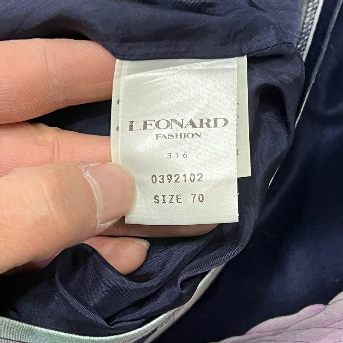  레오나드 플라워 패턴 스커트 y15802 상품이미지6