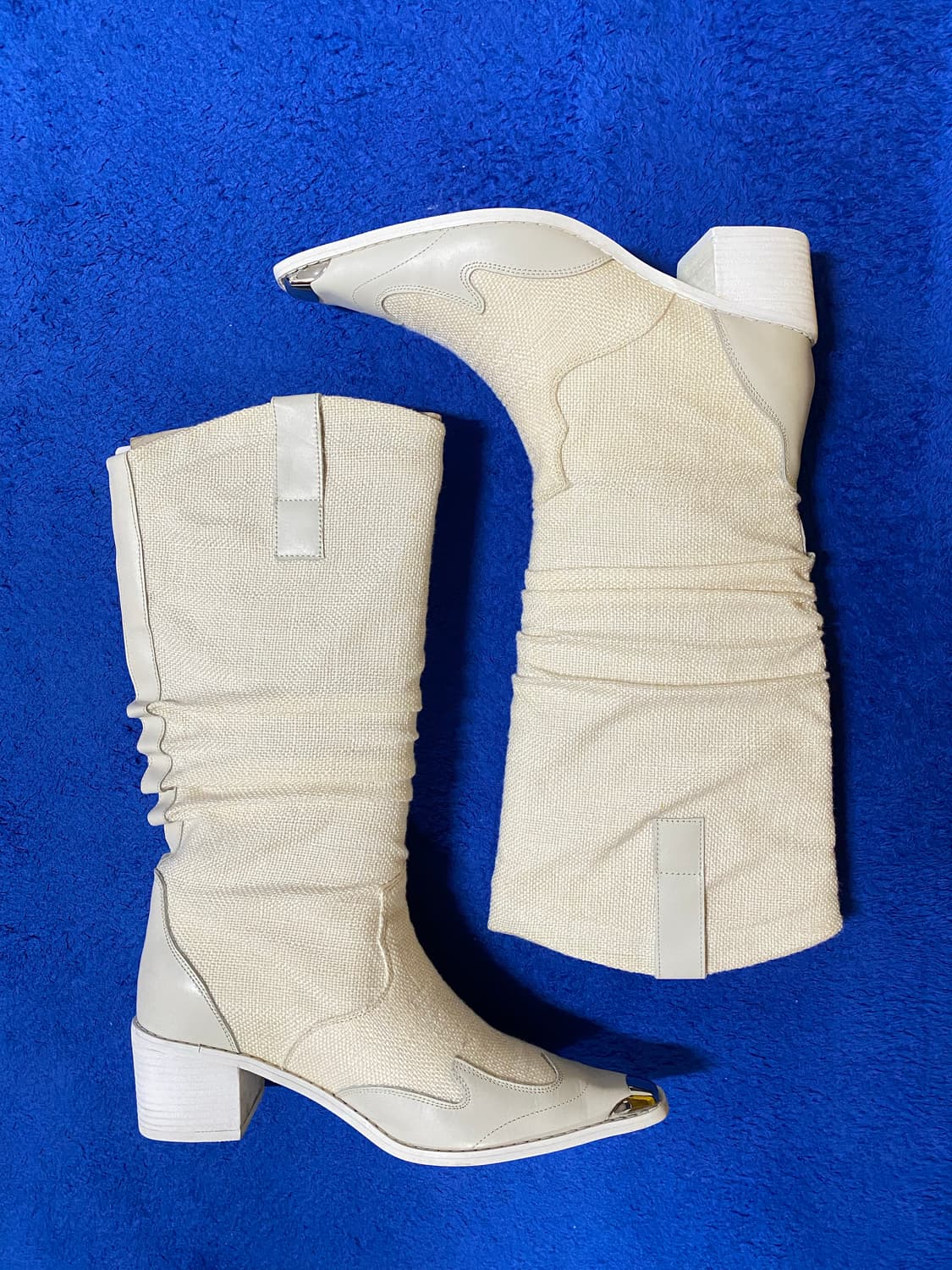 MatinKim 마뗑킴 린넨 웨스턴 부츠 250 상품이미지1