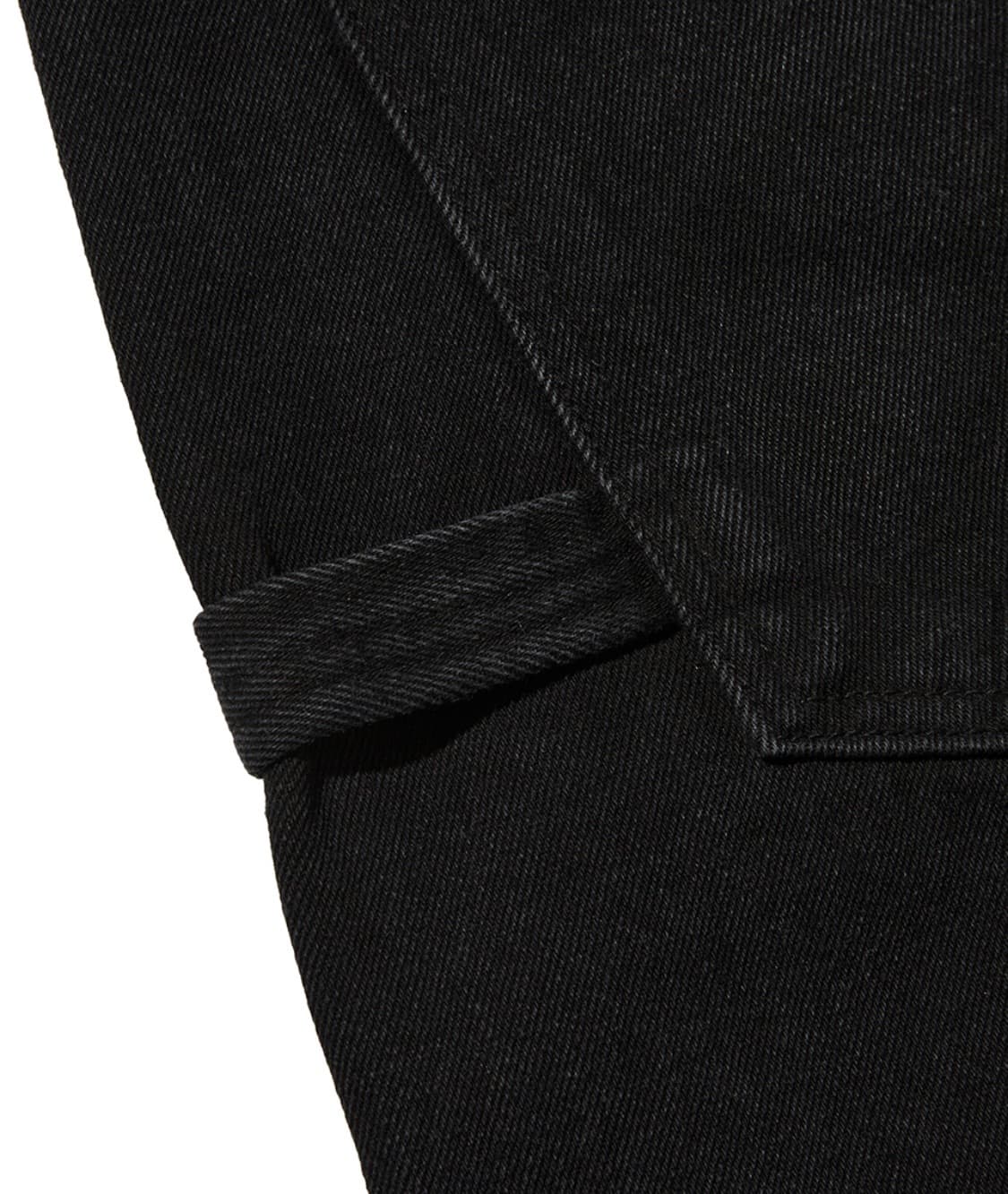 스웨이드 블랙 데님팬츠  상품이미지3