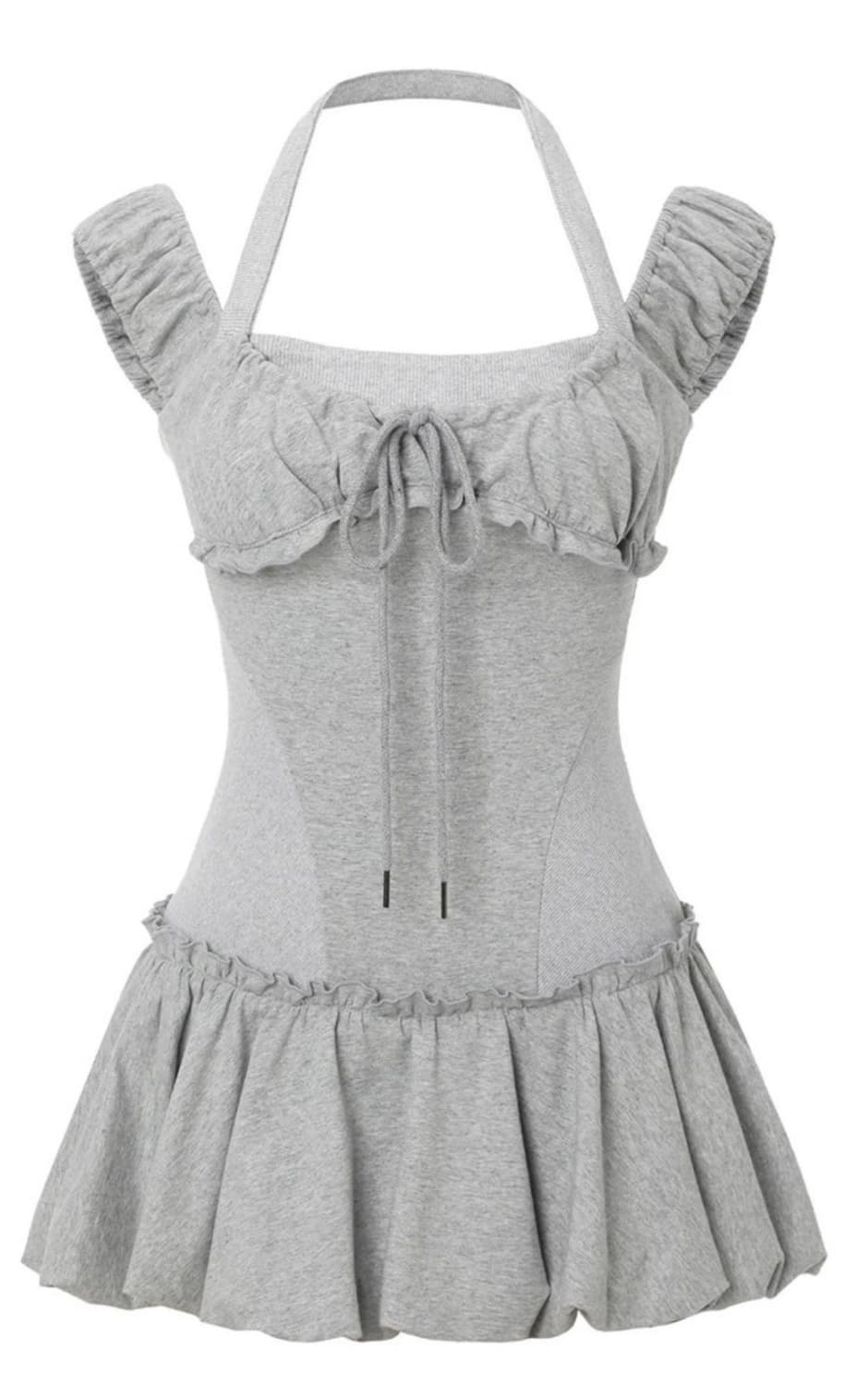 쓰리타임즈 ANN halter dress 앤 홀터 드레스🐰 상품이미지1