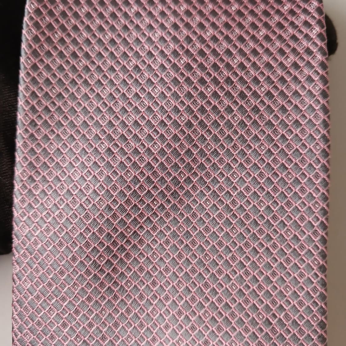 메트로시티 실크 핑크 자카드 패턴 넥타이 8.2cm A+등급 A19728 상품이미지6