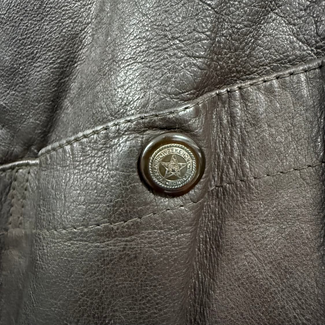 빈티지 레더자켓 36 상품이미지4