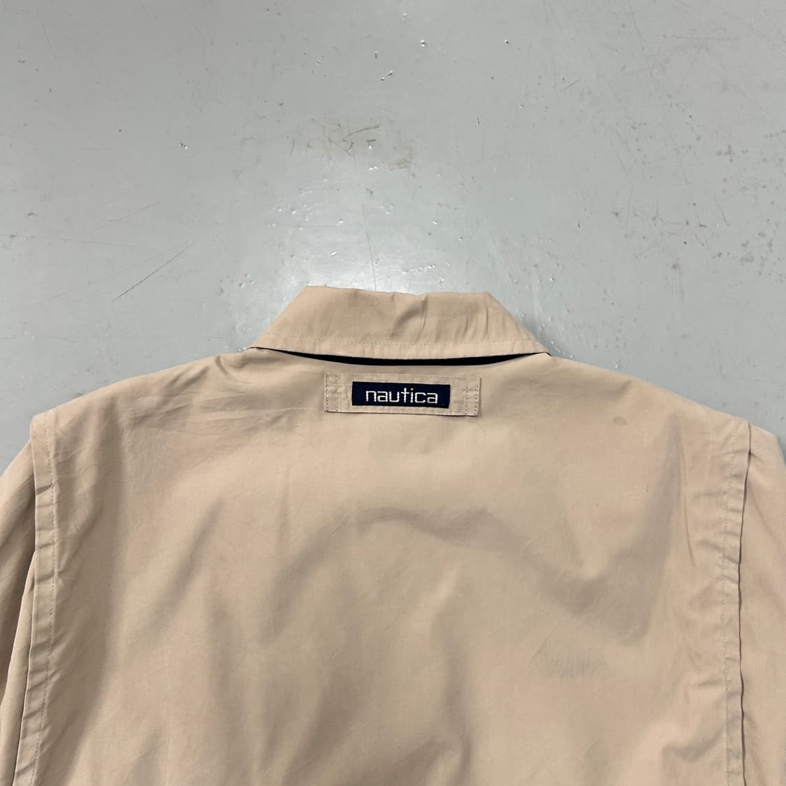 90‘s 노티카 베이지 로고 폴리쉘 상품이미지6