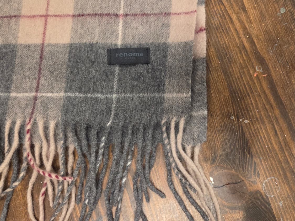 레노마 캐시미어 머플러 상품이미지5