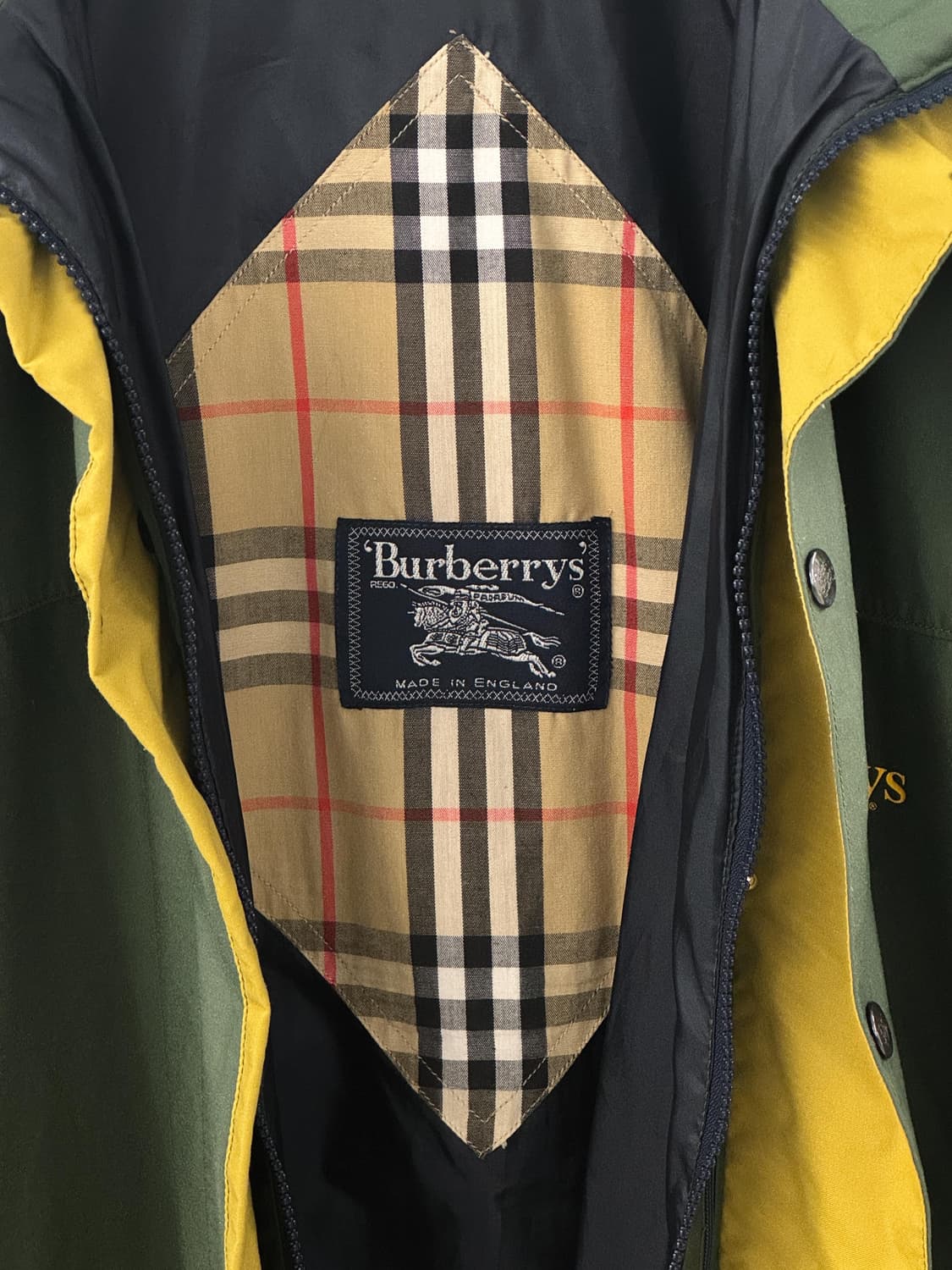 Old Burberry field jacket 상품이미지7