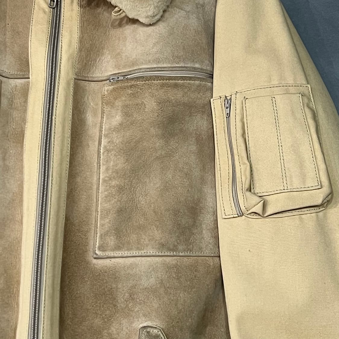  Zilli 코듀로이 무스탕 자켓 y15117 상품이미지4