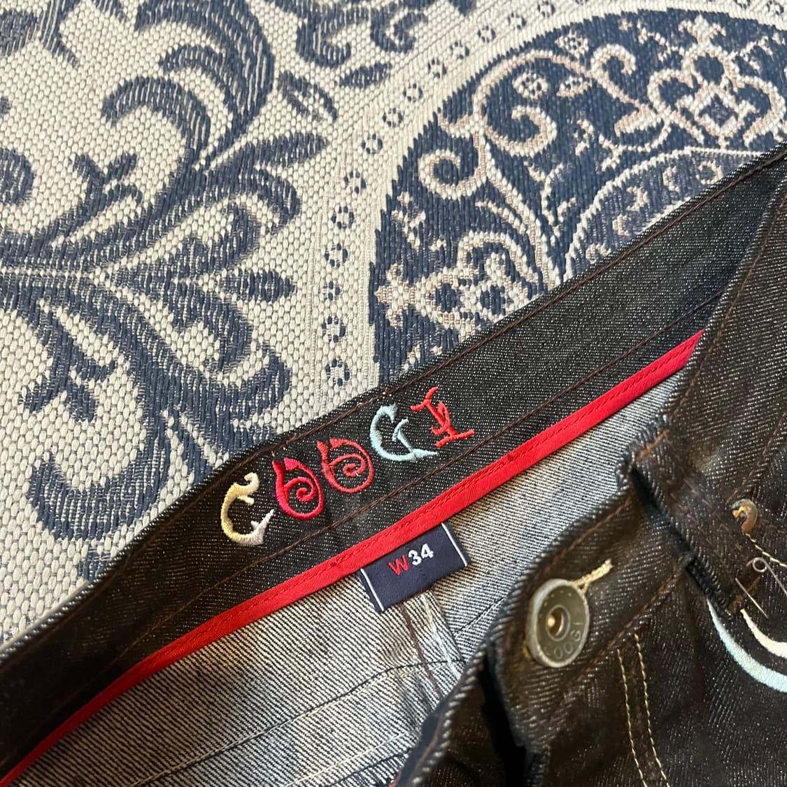 34 COOGI 데님 하프 팬츠/W2379 상품이미지5