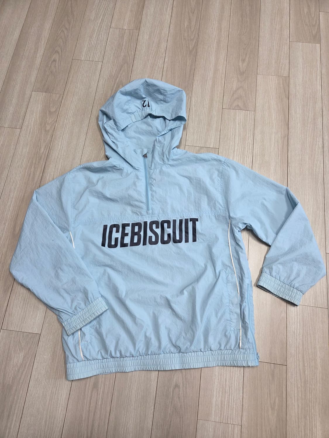 아이스비스킷 아노락 후드티셔츠 145 상품이미지1