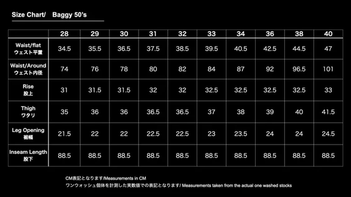 TCB Baggy 50s Jeans / One-Wash (30 Size) 상품이미지5