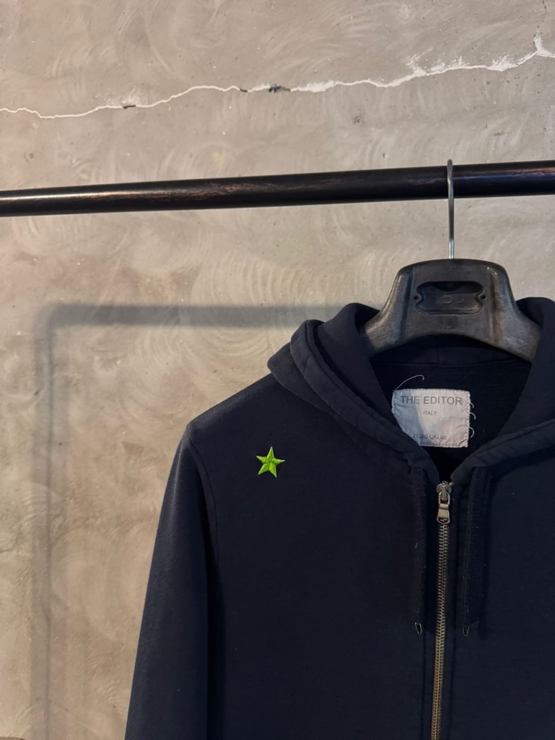 디 에디터 후드 짚업 55~66 상품이미지4