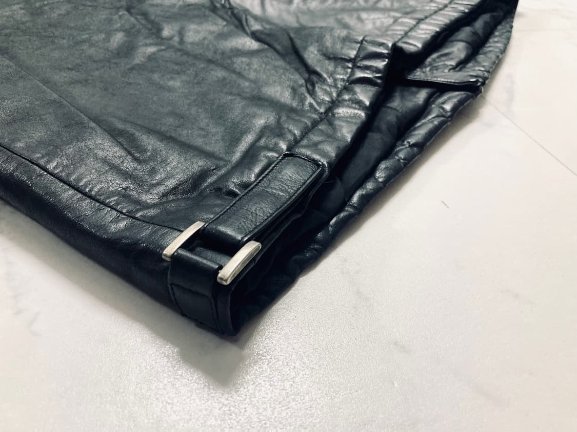 휴고보스 램스킨 양가죽 레더 자켓 40R, 100-105 상품이미지6