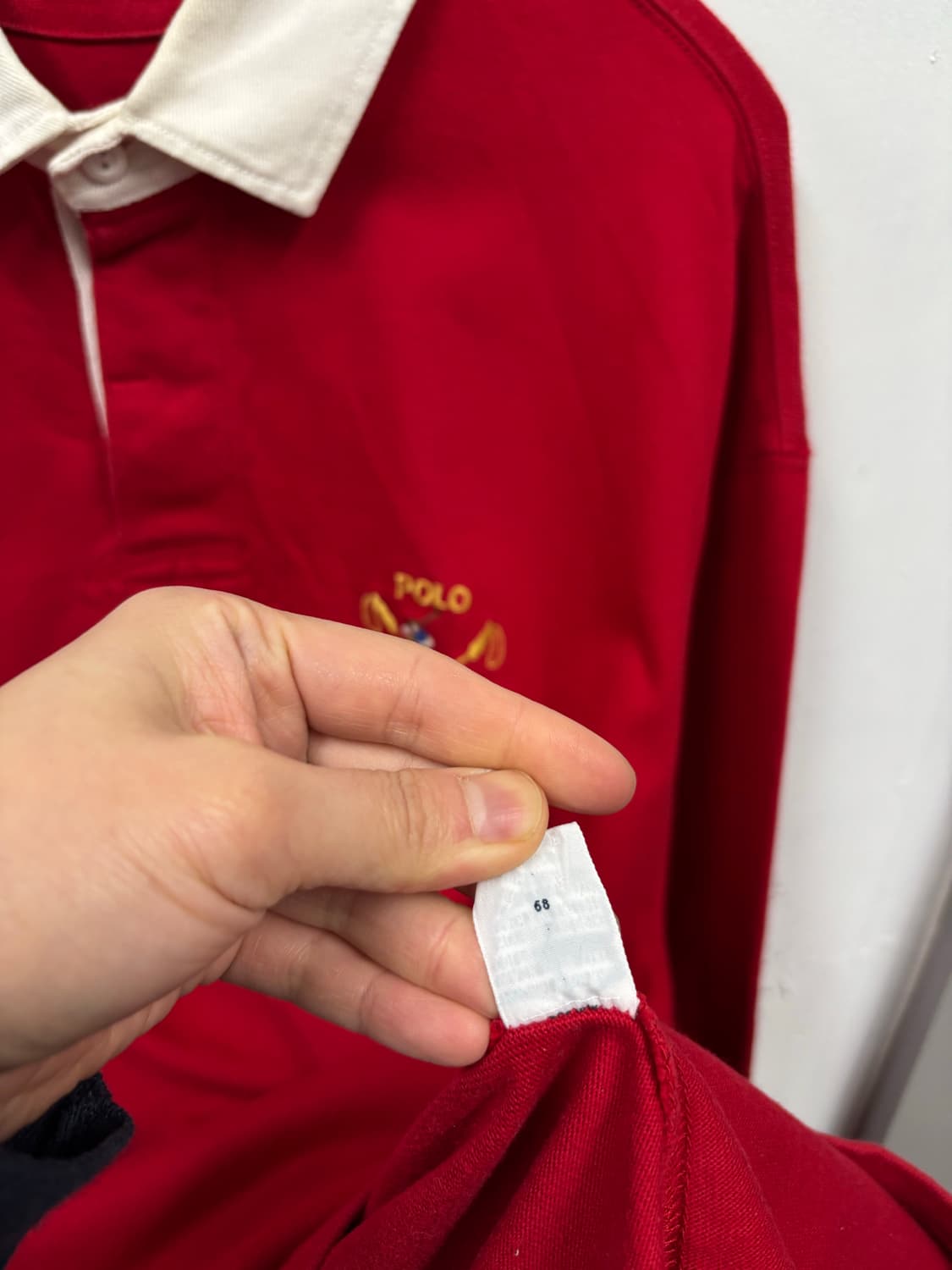 폴로랄프로렌 00s 럭비카라티  상품이미지6