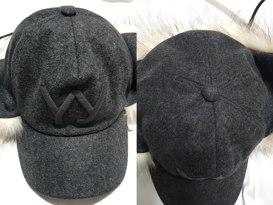 그레이 크림베이지 오픈와이와이 포우퍼 이어프랩 이어플랩 캡 볼캡 모자 상품이미지5